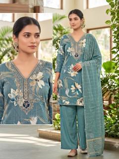 Desi kudi palazo 3pcs double layer kurtis collection wholesale rate online seller